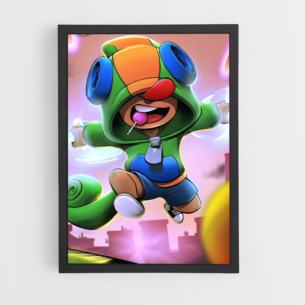 Poster Brawl en Plein Vol – affiche Brawl Star (vue 2)